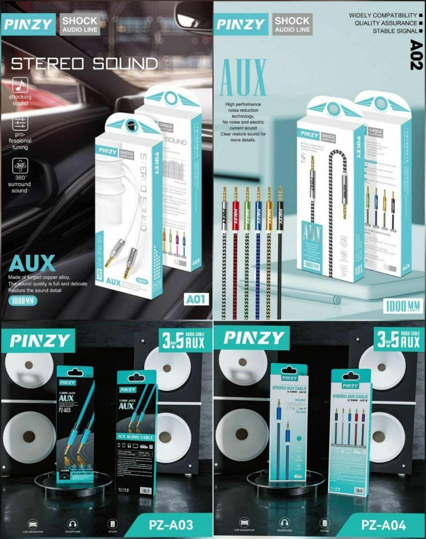 KABEL AUDIO PINZY 1 IN 1 A03 
